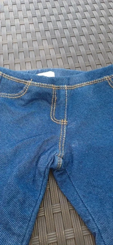 Jeans leggings maat 9 maanden nieuw – photo 3